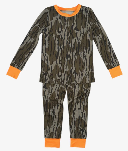 Two Piece Microfleece Pajama/Base Layer-Bottomland