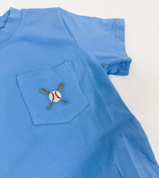 Baseball Pocket Tee