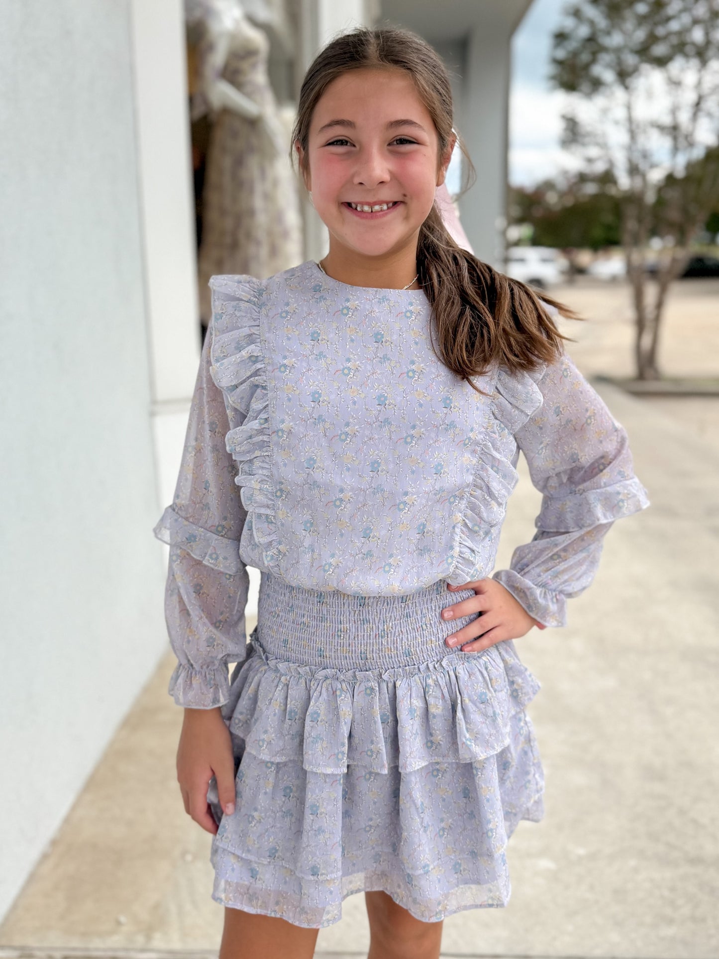 Charlie Dress Whimsy Purple