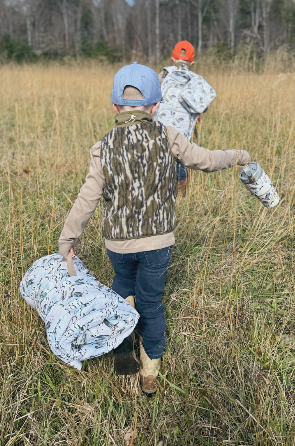 Fleece and Sherpa Vest-Bottomland