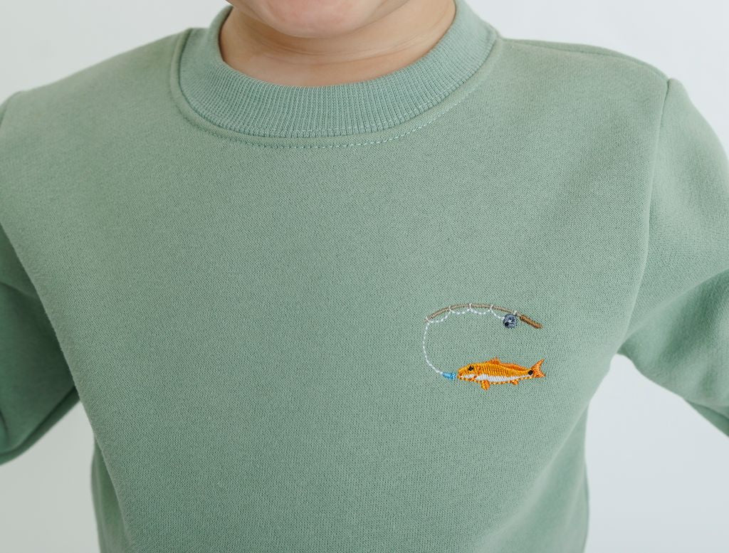 Pullover, Fishing Rod