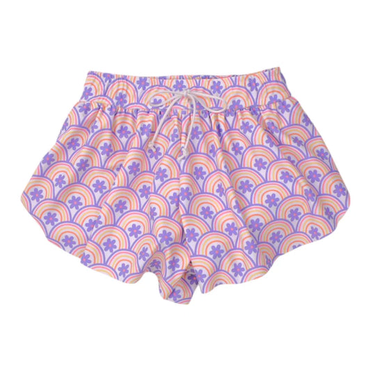 Butterfly Shorts, Rainbow Retro