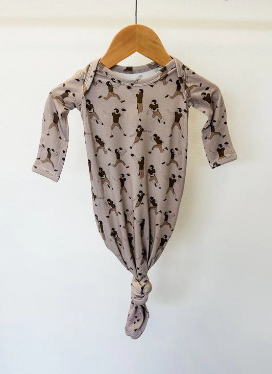 Football Knotted Gown 0-3