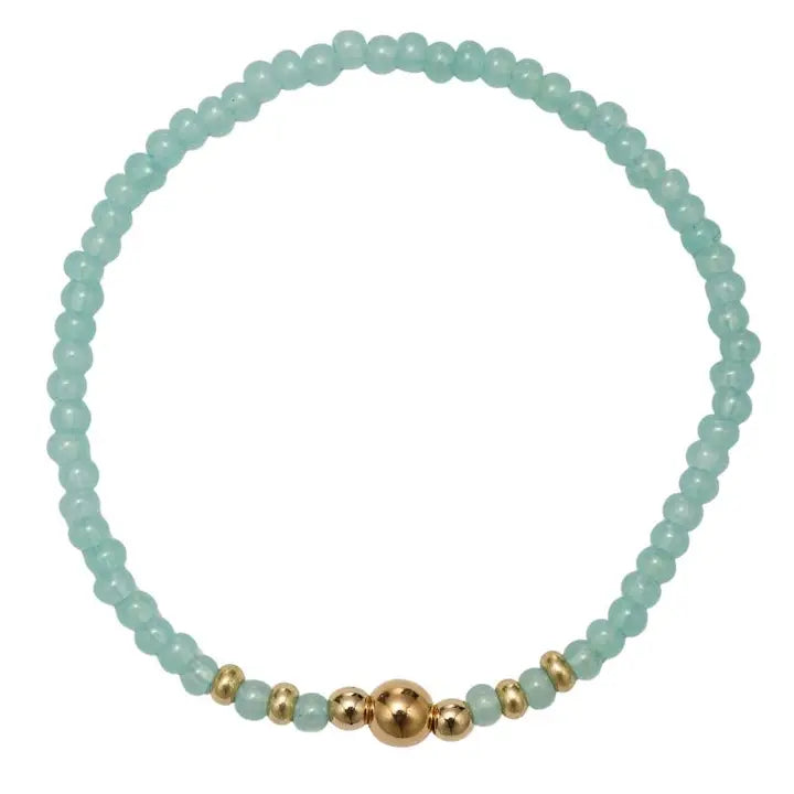 Mint Braded Bracelet