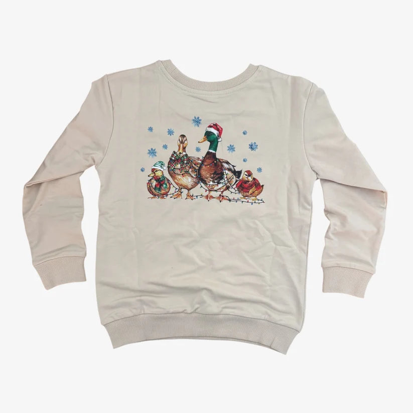 Classic French Terry Pullover-Merry Mallards