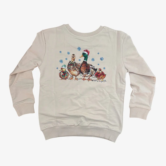 Classic French Terry Pullover-Merry Mallards