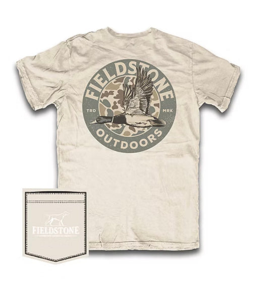 Ivory Fieldstone Mallard Shield Tee