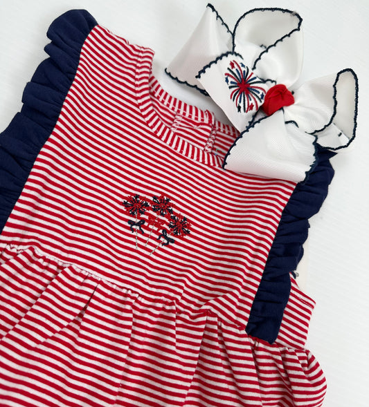 Patriotic Flutter Short Set