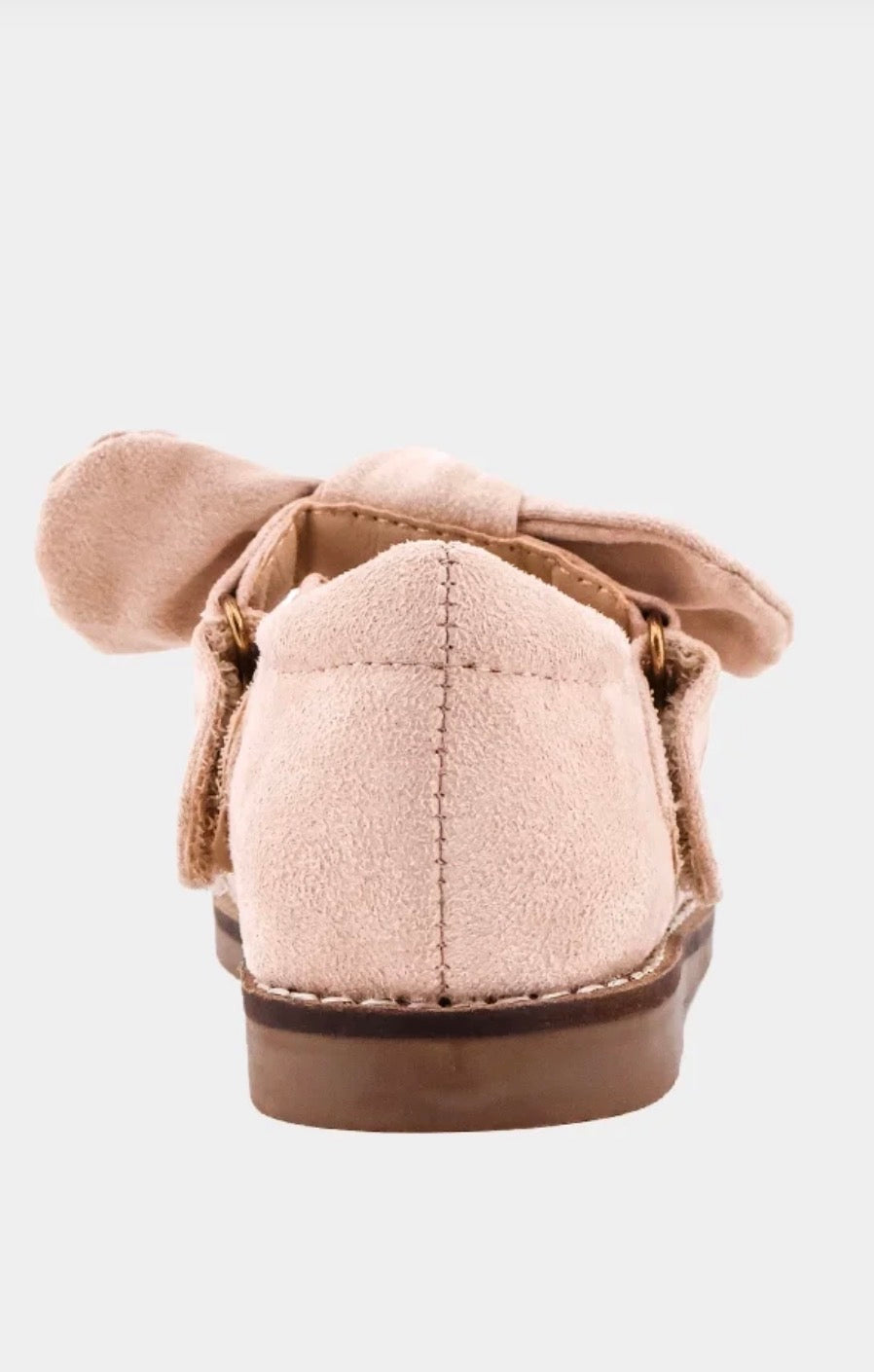 Allegra Taupe Suede Mary Janes