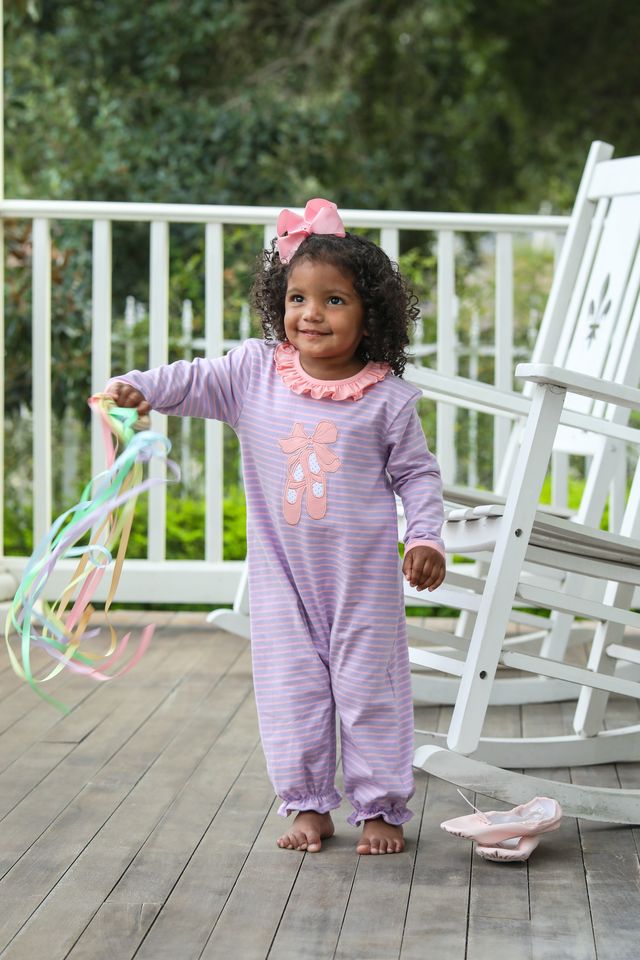 Ballet Slipper Romper