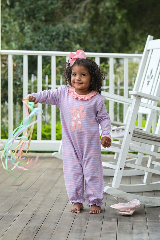 Ballet Slipper Romper