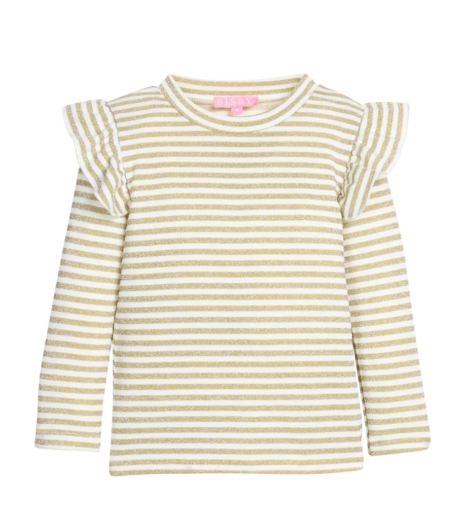 Gold Stripe Sadie Top