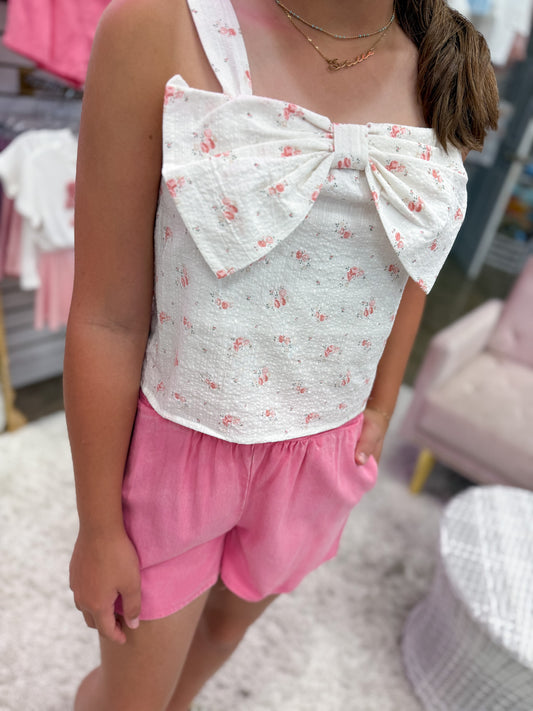 Bow Front Tank Top