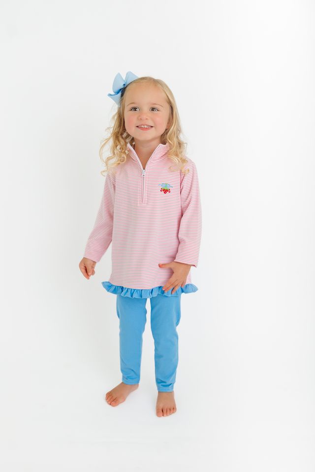 1/4 Zip Pullover, Strawberries