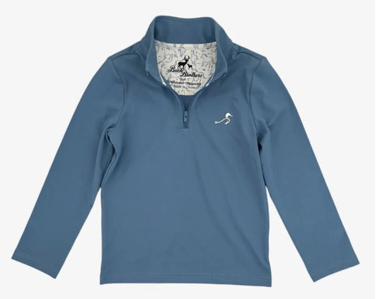Beau Quarter Zip , Lake Blue