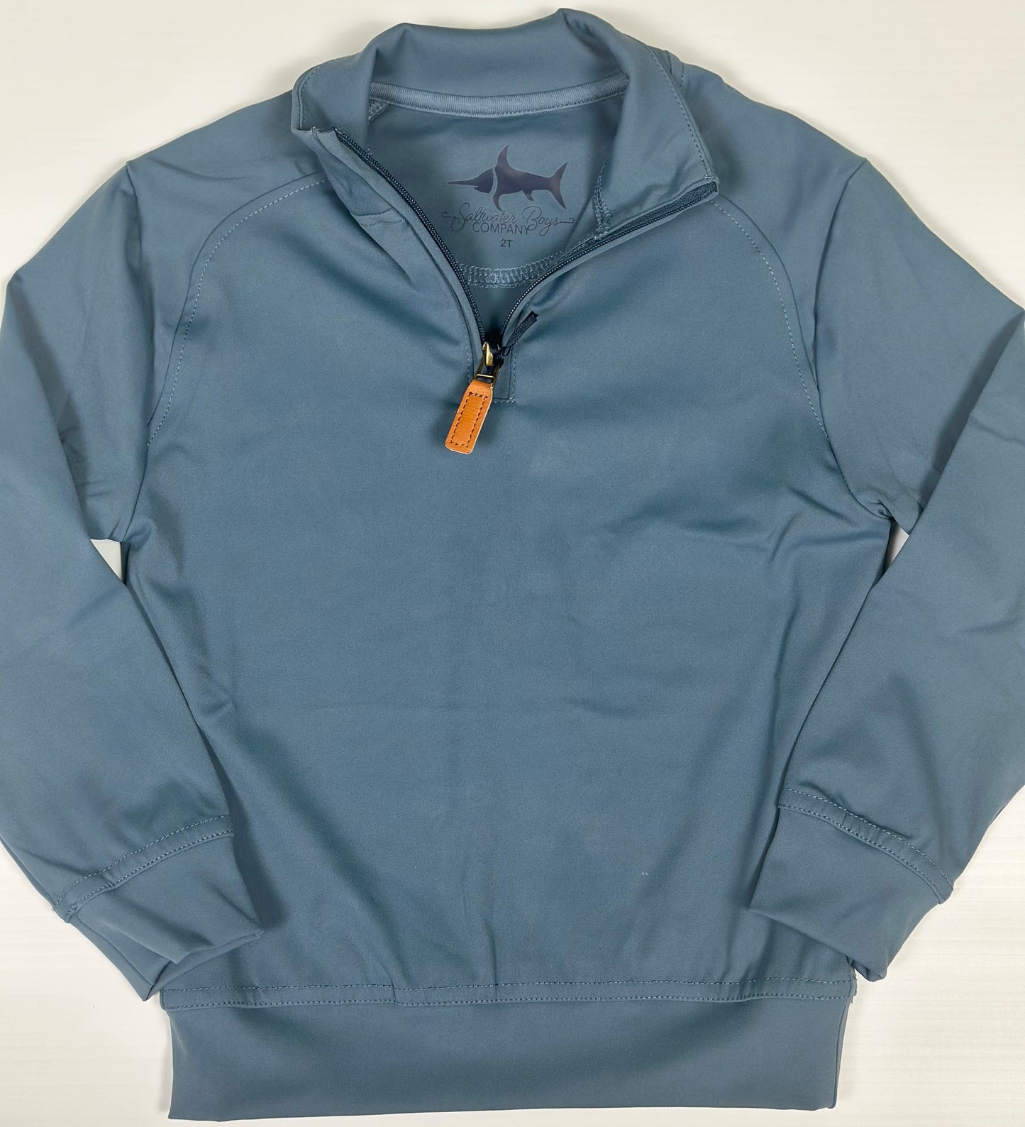 Collins Performance Quarter Zip, Blue
