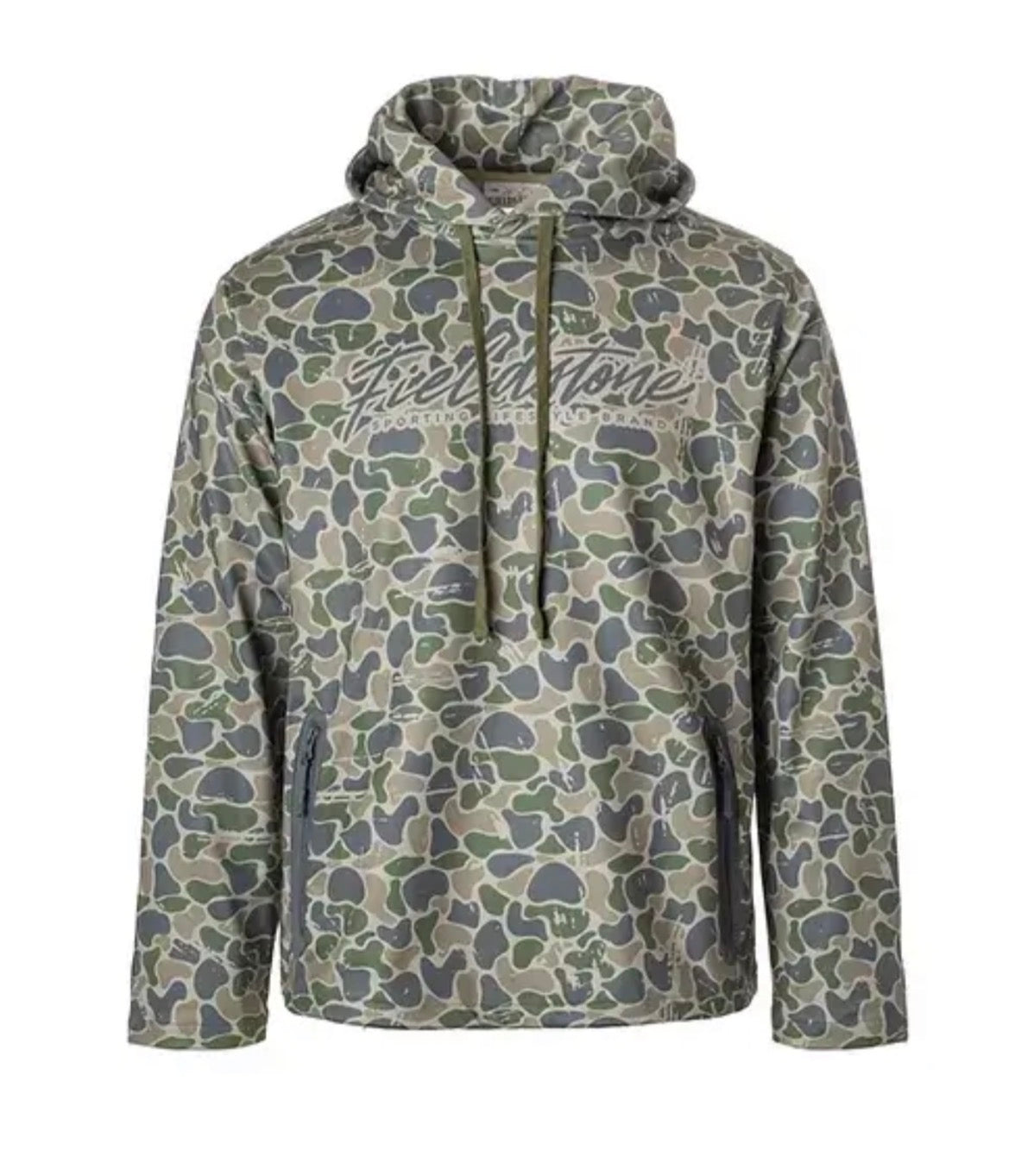 Camo Backwoods Script Camo Hoodie
