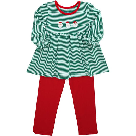 Pant Set, Santa Ruffle