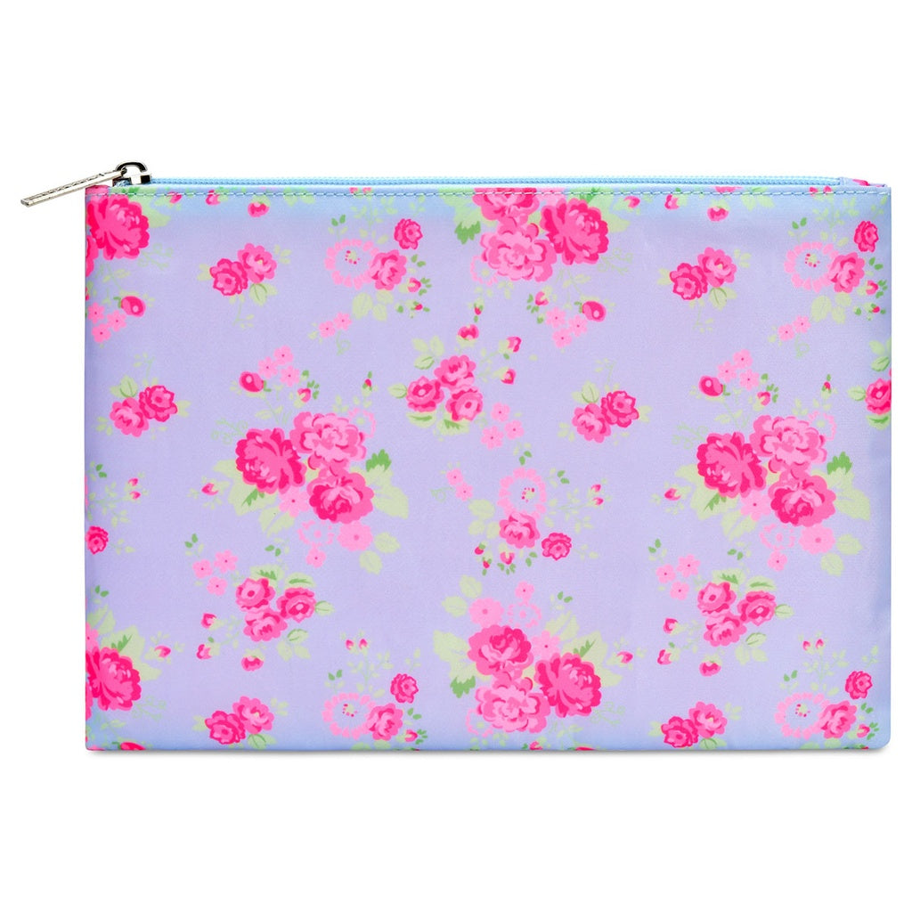 Ditsy Floral Cosmetic Travel Trio Bag