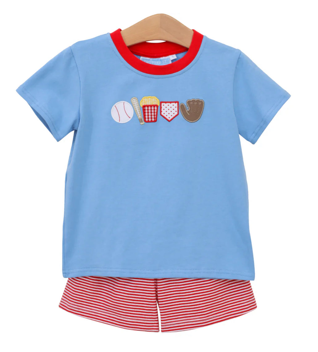 Take Me to the Ballgame Short Set