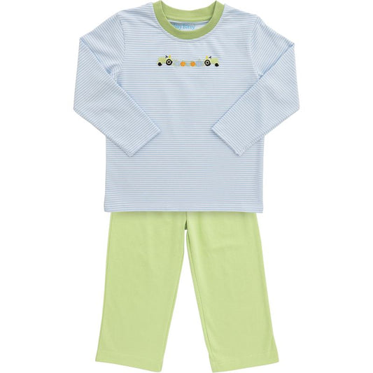 Pant Set, Tractor Pumpkin