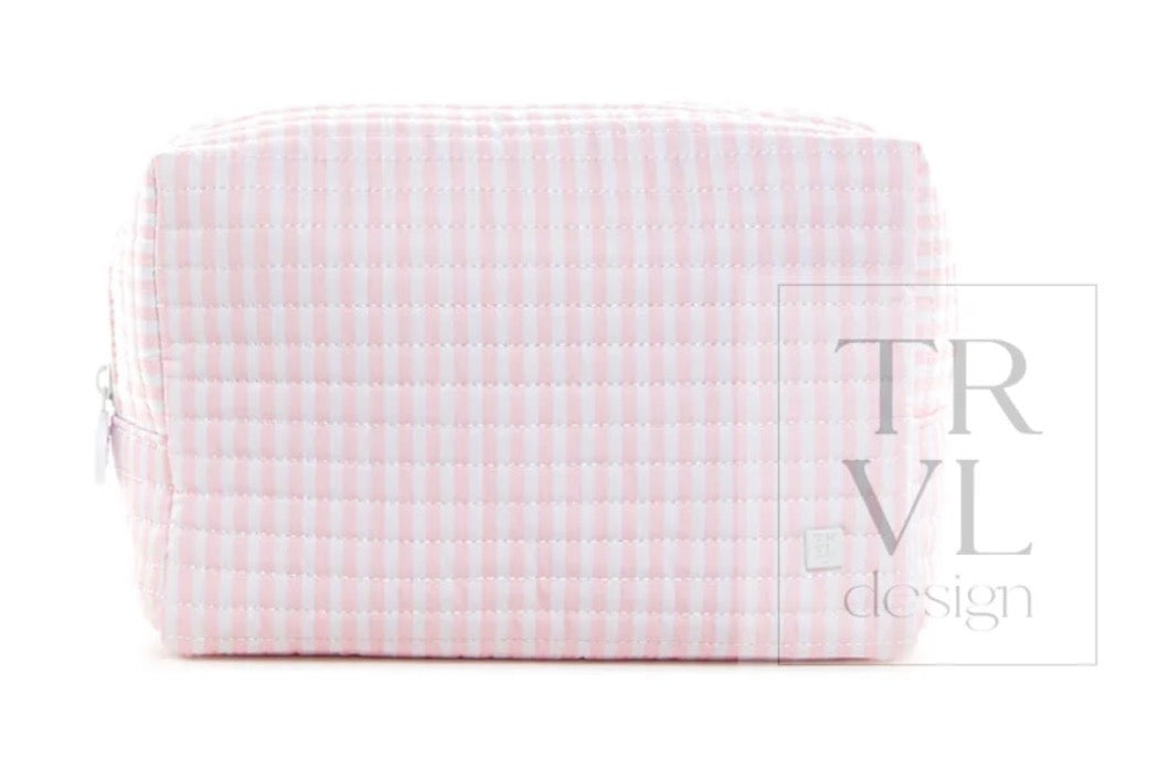 Quilted Everyday Bag, Pimlico Stripe Pink