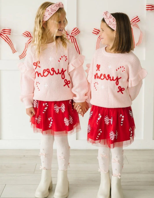 Candy Cane Sequin Tutu