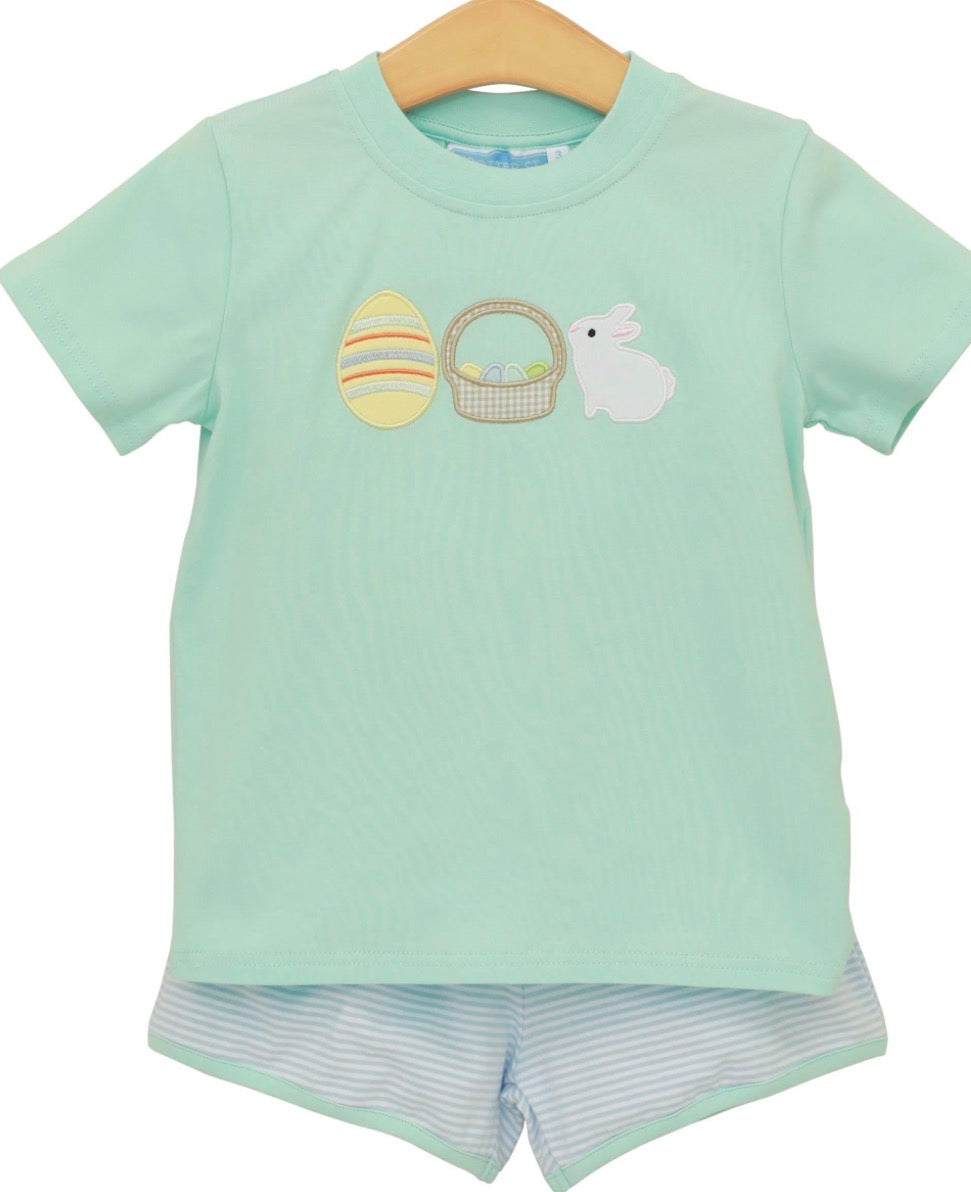 Bunnies and Baskets Short Set