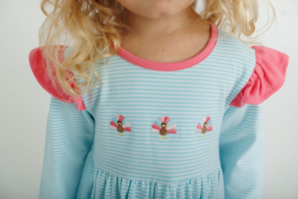 Pant Set, Turkey Ruffle
