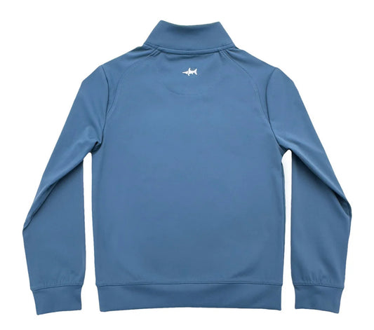 Collins Performance Quarter Zip, Blue