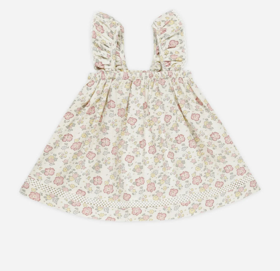 RUFFLED TANK DRESS || BLOOM