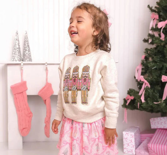 Nutcracker Patch Sweatshirt