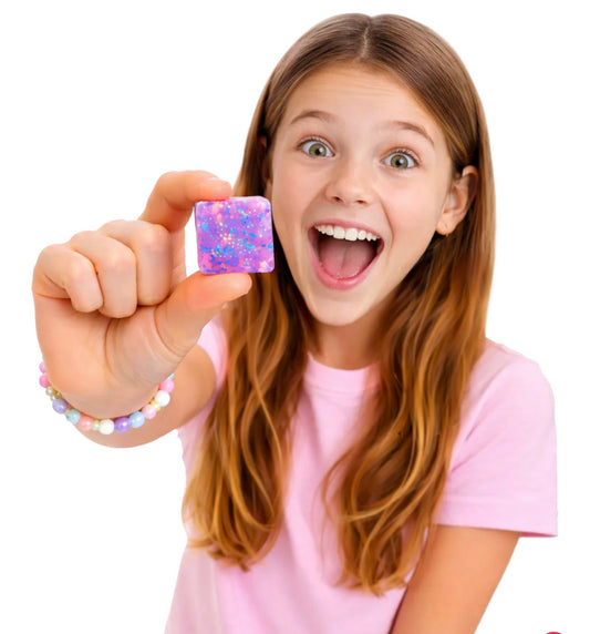 2 Pack Mini Squishy Cube