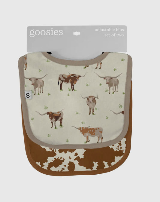 Longhorns Bib Set