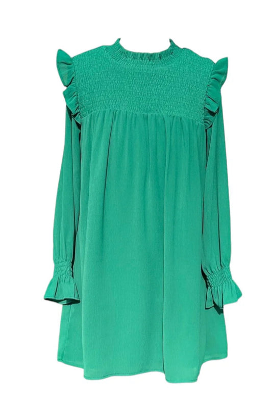 Lottie Dress, Green