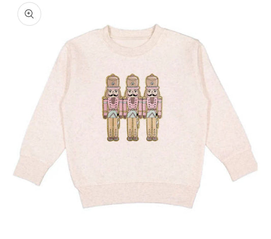 Nutcracker Patch Sweatshirt