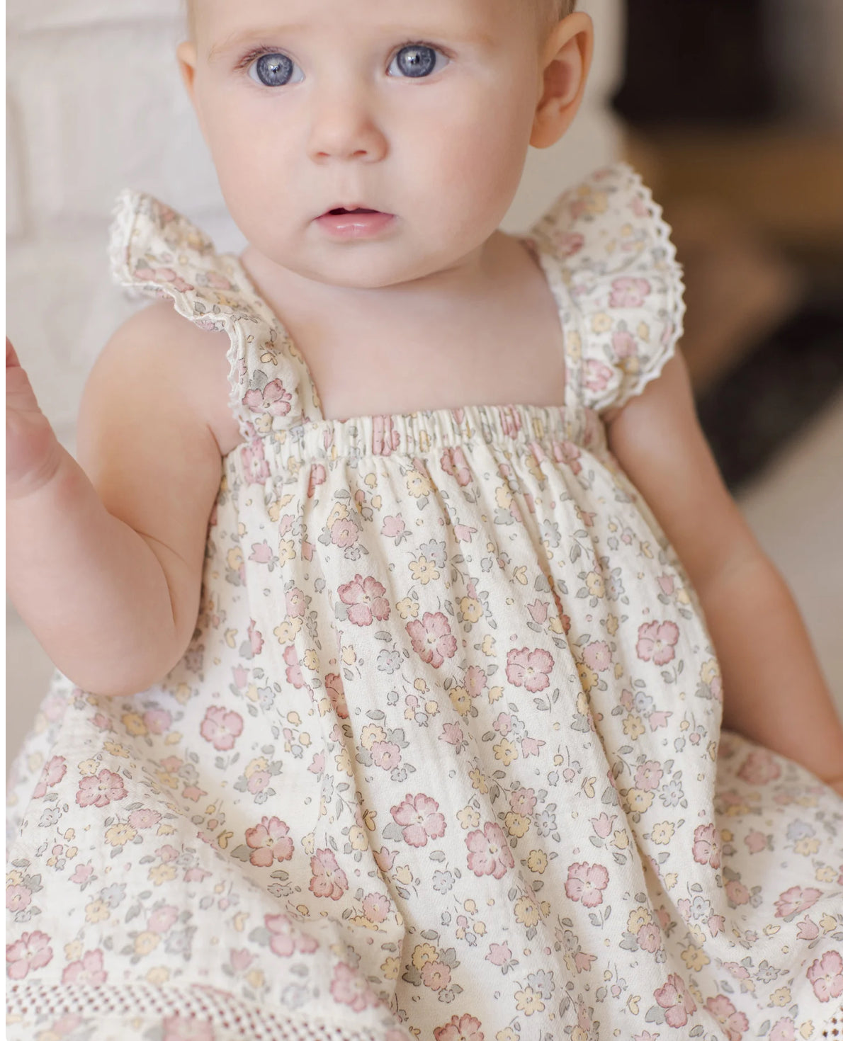 RUFFLED TANK DRESS || BLOOM