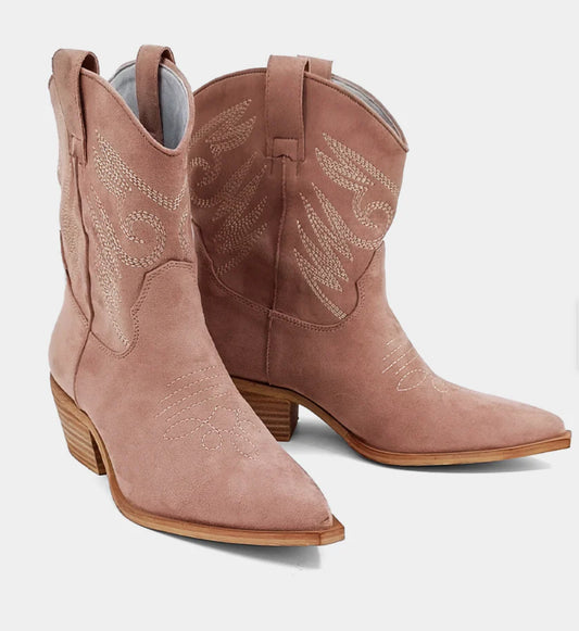 Rose Suede Zahara Mini Sneaker