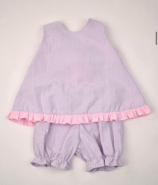 Popover Set, Pink Ruffle