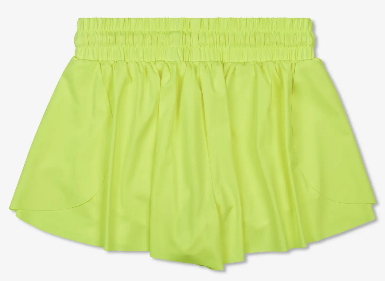 Butterfly Shorts , Neon Yellow
