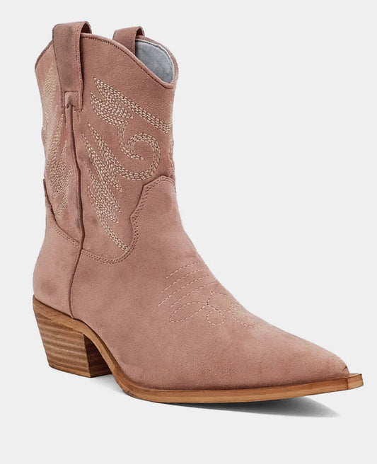 Rose Suede Zahara Mini Sneaker