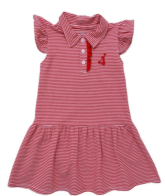 Game Day Dress, Red