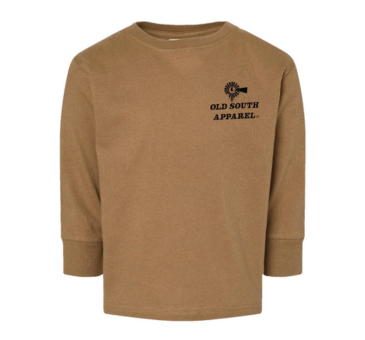 Brown Trackhoe Long Sleeve