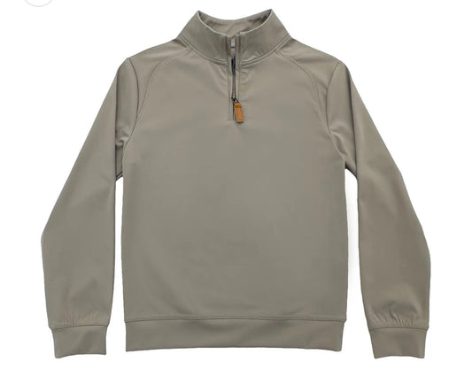 Collins Performance Quarter Zip, Khaki
