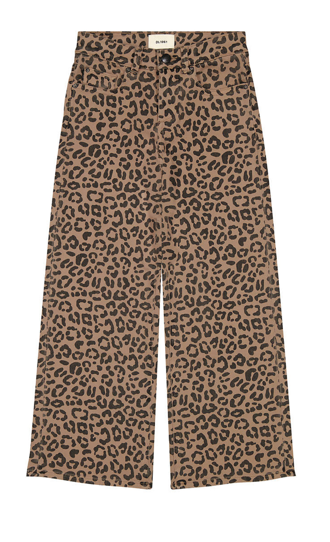 Leopard Wide Leg Pants Little Kid