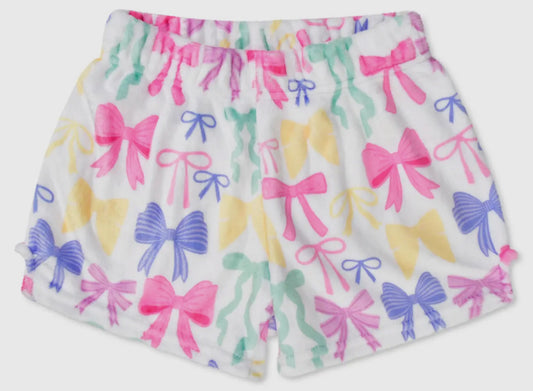 Pretty Bows Plush Shorts