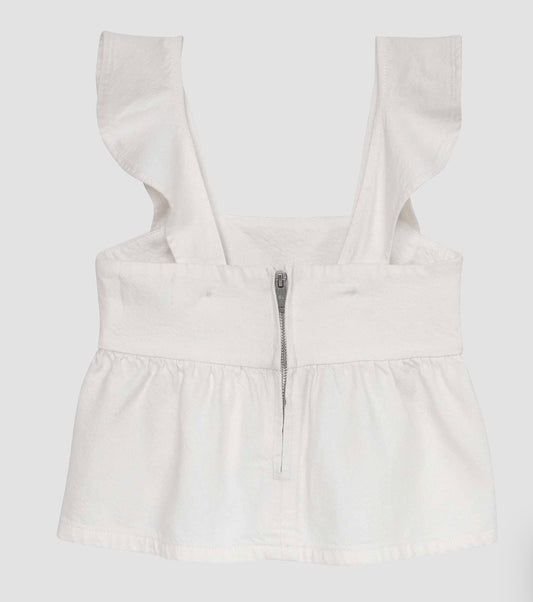 Meredyth Top , White