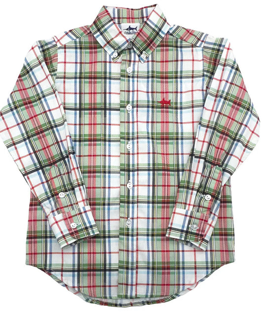 Creme Oxford Carter Plaid