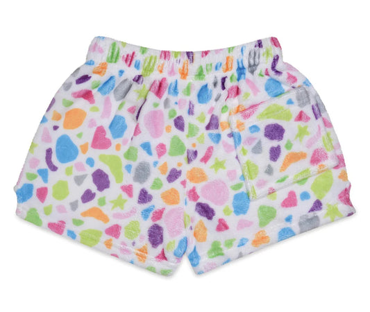 Terrazo Plush Shorts