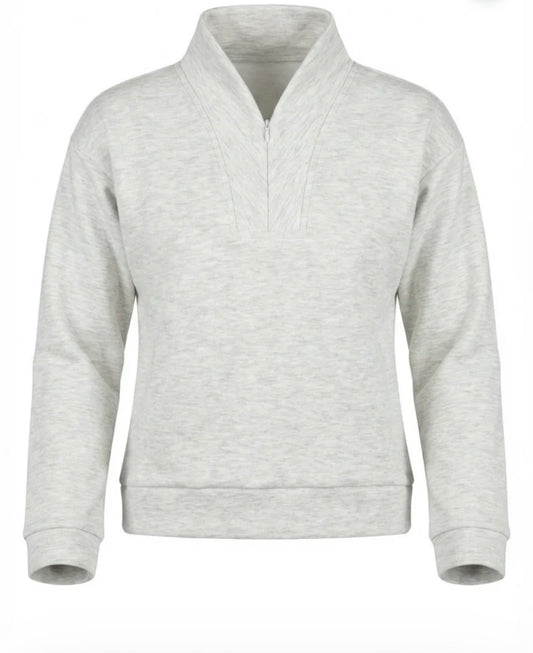 Liza Pullover Heathered Grey